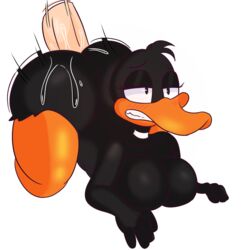 daffy duck from looney tunes by nathanatwar