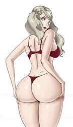 1girls ann_takamaki ass ass_focus big_breasts black_eyes black_hair blonde_hair blue_eyes breasts exposed exposed_ass female female_focus female_only grabbing grabbing_own_ass half-closed_eyes half-dressed holding holding_ass light-skinned_female light_skin looking_at_viewer naked nude nude_female pawg persona persona_5 phil123 pigtails red_underwear shiny_hair shiny_skin smiling smiling_at_viewer solo solo_female solo_focus thick_thighs underwear white_background wide_hips yellow_hair