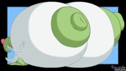 1girls 9-puzzle breast_expansion breasts female female_focus female_only huge_breasts hyper hyper_breasts kirlia nintendo nipples pokémon_(species) pokemon pokemon_(species)