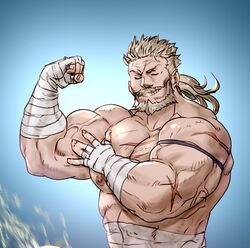 bara granblue_fantasy male_only muscle muscles muscular soriz