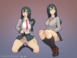 tsuyu asui from my hero academia by chelodoy