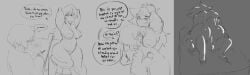 3_panel_comic cowgirl_position deltarune draw_me_like_one_of_your_french_girls kris_(deltarune) riding susie_(deltarune) tommiowo