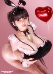 1girls 2026 3d 3d_(artwork) alluring asian asian_female ass ass_cleavage balloon big_ass big_breasts big_butt black_hair breasts bunny_ears bunny_girl bursting_breasts champagne champagne_glass cleavage curvaceous curvaceous_body curvaceous_female curvaceous_figure curvaceous_hips curvy curvy_body curvy_female curvy_figure curvy_hips enticing eve_(stellar_blade) female hands_on_breasts hands_on_own_breasts hips huge_ass huge_breasts huge_butt large_ass large_breasts large_butt light-skinned_female light_skin longhair looking_at_viewer maid maid_outfit maid_uniform massive_ass massive_breasts massive_butt pantsushi pink_background ponytail red_lipstick seducing seductive seductive_look shift_up smile smiling smiling_at_viewer stellar_blade teasing teasing_viewer temptation tempting tempting_viewer thick thick_ass thick_breasts thick_butt thick_hips thick_thighs voluptuous voluptuous_female wide_hips