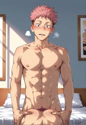 itadori yuuji from jujutsu kaisen by randgai