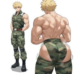bakugou katsuki fan art