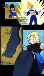 android 18 from dragon ball by varumantt