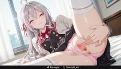 alisa mikhailovna kujou from tokidoki bosotto russian de dereru tonari no alya-san by frenzyai