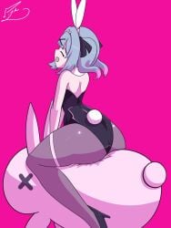 hatsune miku from rabbit hole (vocaloid) by kemonowizard