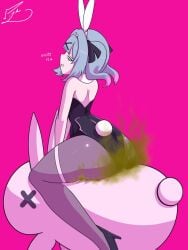 hatsune miku from rabbit hole (vocaloid) by kemonowizard