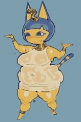 ankha from animal crossing by stamina64