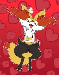 2026 3_fingers absurd_res animal_genitalia animal_vulva anthro anus areola bird's-eye_view black_areola black_nipples black_vulva braixen breasts canine_genitalia canine_vulva claws cute_fangs digital_drawing_(artwork) digital_media_(artwork) digitigrade dipstick_tail ediblecrustables facial_tuft fangs feet female female_anthro finger_claws fingers flat_colors full-length_portrait fur generation_6_pokemon genitals grey_body grey_fur hi_res high-angle_view inner_ear_fluff iris looking_at_viewer lying markings multicolored_body multicolored_fur nintendo nipples nude nude_anthro nude_female on_back open_mouth open_smile outline pattern_background pokemon pokemon_(species) portrait pupils red_eyes red_inner_ear_fluff red_nose red_tail_tip simple_background small_breasts smile smiling_at_viewer snout snout_from_the_front solo tail tail_markings teeth tongue tongue_out tuft vulva white_body white_fur white_outline white_sclera yellow_body yellow_ears yellow_fur yellow_inner_ear yellow_tail