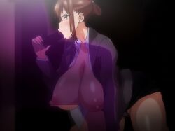 1boy 1boy1girl 1girls 2d angry areolae azuma_hisato big_boobs big_breasts blowjob blush boobs breasts breasts_out brown_hair cheating cheating_wife fellatio hentai hentai_series hidden_sex high_quality high_resolution himawari_wa_yoru_ni_saku huge_breasts light-skinned_female light_skin milf netorare nipples ntr office_lady oral oral_sex pale-skinned_female pale_skin screencap screenshot sneaky sneaky_sex stitched sucking sucking_penis sweat sweatdrop sweating thick_thighs thighs under_table upscaled voluptuous voluptuous_female