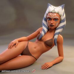 ahsoka tano from clone wars by airtist