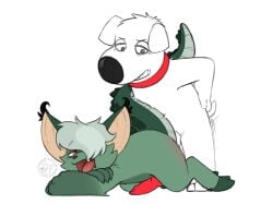 brian griffin from family guy by knotsosfw