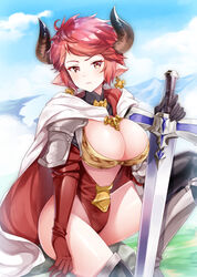 draph draph_race_(granblue_fantasy) female granblue_fantasy horns sturm_(granblue_fantasy)