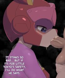 polly esther from samurai pizza cats by raviolimochi