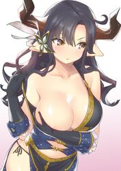 augusta_(granblue_fantasy) draph draph_race_(granblue_fantasy) granblue_fantasy horns