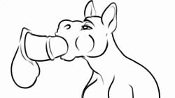 16:9 2d_animation animal_genitalia animal_penis animated anthro balls bedroom_eyes big_balls big_breasts big_penis breasts bulge deep_throat digital_media_(artwork) equid equine equine_genitalia equine_penis erection fellatio female floppy_ears frame_by_frame genitals horse huge_balls huge_penis long_penis looking_pleasured male male/female male_penetrating mammal miguel_the_werewolf narrowed_eyes neck_bulge nude open_mouth oral oral_penetration penetration penile penis seductive sex sheath simple_background solo throat white_body widescreen
