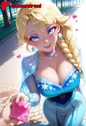 Elsa (Frozen) Rule 34 Image