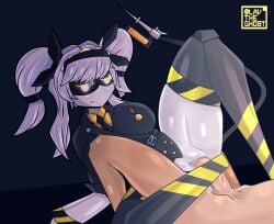 android annoyed annoyed_expression belt big_breasts big_butt bottomless brown_body brown_skin clothed clothed_female_nude_male clothed_sex clothed_upper_body cowgirl_position dominant dominant_female formal_wear garter_straps glowing_eyes gray_hair gray_skin gynoid human_on_robot human_penetrating j_(murder_drones) jointed_limbs joints lavtheghost male/female medal metallic_body monitor_head murder_drones murder_drones_x_humans needle nude_bottom penis penis_in_pussy pubic_hair robot robot_girl robot_humanoid robot_x_human self_upload sex stepped_on stepping_on_chest stepping_on_male stockings submissive submissive_male tagme tail thicc thicc_thighs thick_thighs tiara tie tied_hair twintails unknown_male vaginal_penetration yellow_eyes