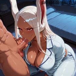 mirko from boku no hero academia by notix