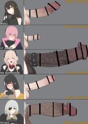 5futas bar_censor big_penis blush bumpy_penis censor_bar censored dark_penis dark_skin erection ftr_(artist) futa_only futanari girls'_frontline horse_penis horsecock huge_cock large_penis light_skin m16a1_(girls'_frontline) m4_sopmod_ii_(girls'_frontline) m4a1_(girls'_frontline) measurements penis penis_chart penis_comparison penis_size_chart penis_size_difference phimosis pubic_hair ro635_(girls'_frontline) small_penis st_ar-15_(girls'_frontline) testicles uncircumcised veiny veiny_penis white_pubic_hair