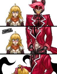 alastor (hazbin hotel) from hazbin hotel by nauttiart