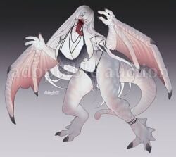 khezu from monster hunter by kolgaart