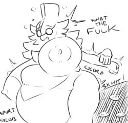 1boy 1girls anthro anthrofied cum cum_in_pussy cum_inflation cumflation gardevoir huge_cock impregnation inflation interspecies monochrome pokemon pokemon_(species) pokemon_dppt pokemon_rse sex shewiff sketch togekiss vera_(shewiff)