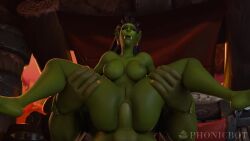 1female 1girls 1male 3d 3d_animation anal anal_sex animated blender blizzard_entertainment female hi_res highres large_penis lifting loop looping_animation moaning moaning_in_pleasure mp4 orc orc_(warcraft) orc_female orc_male phonicbot reverse_cowgirl_position sex sound sound_effects tagme video warcraft world_of_warcraft