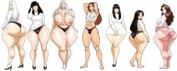 1femboy 6girls abs ai_generated ass ass_focus athletic_female bbw big_ass big_breasts body_type bottom_heavy breasts bubble_butt dumptruck_ass edit fat_ass female_only full_body gigantic_ass gigantic_breasts group hourglass_figure huge_ass huge_breasts lined_up lineup mature mature_body mature_figure mature_woman milf multiple_females multiple_girls muscular_female plump_ass round_ass shortstack simple_background thick thick_ass thick_thighs thighs toned_female voluptuous voluptuous_female white_background wide_hips widescreen