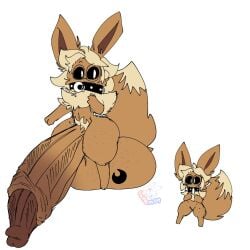 big_penis eevee huge_cock hyper_penis lattemon lattemon_(character) penis pokemon pokemon_(species) tagme thick_thighs wide_hips