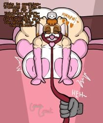 1girls 2d anon anthro arm_gloves ball_gag bed bedroom before_sex beige_skin big_ass big_breasts breasts_on_floor closed_eyes collar cream_fur dialogue english_text female female_focus floating_hands furry furry_female gag gagged guavagrunt hand happy holding_leash holidays huge_ass huge_breasts hyper_ass hyper_breasts indoors inevitable_sex lagomorph lagomorph_humanoid large_ass large_breasts leash mature mature_female milf nipples_visible_through_clothing nude nude_female orange_hair pasties petplay pov rabbit rabbit_ears rabbit_girl rabbit_tail roleplay sega sfx sonic_(series) sonic_the_hedgehog_(series) speech text thick_thighs thighhighs thighs valentine's_day vanilla_the_rabbit wide_hips writing