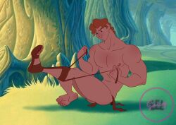90's_theme 90s ass bara bare_ass bare_chest bare_legs bare_shoulders bare_thighs barefeet barefoot barefoot_on_grass barefoot_sandals blue_eyes chest curly_hair feet feet_fetish feet_up focused foot_fetish foot_focus foot_up forest forest_background gay gay_male getting_dressed getting_undressed ginger ginger_hair ginger_male grass grass_field grassy_field greek greek_god greek_mythology hercules hercules_(1997) hercules_(character) hercules_(disney) himbo l male male_only muscular muscular_chest muscular_male naked_footwear naked_outside nude nude_male nude_outside outdoor_nudity outdoors outside pecs pectorals pouting pouting_lips pouty pouty_lips putting_on_clothes putting_on_shoes sandal_fetish sandals sandals_only sandals_removed saucyeel sitting sitting_down sitting_on_floor sitting_on_ground skirt skirt_on_male skirt_only suntan tan_body tan_skin tying_shoes undressed undressing undressing_between_scenes undressing_self yaoi
