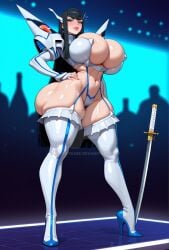 1girls ai_generated ass_bigger_than_head big_ass big_breasts big_thighs breasts breasts_bigger_than_head curvaceous curvy curvy_figure digital_media_(artwork) female hips hourglass_figure huge_ass huge_breasts huge_thighs junketsu kill_la_kill kiryuuin_satsuki large_ass large_breasts large_thighs legs light-skinned_female light_skin sasssybabe satsuki_kiryuin slim_waist thick thick_hips thick_legs thick_thighs thighs thighs_bigger_than_head voluptuous waist wide_hips wide_thighs