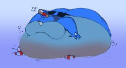 bbw big_ass big_breasts breasts bubble_butt cleavage female furry huge_ass huge_breasts jeledraws lucario overweight pokemon pokemon_(species) tagme thick_thighs wide_hips