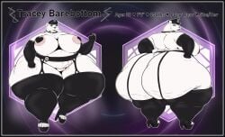 5_fingers anthro armwear ass bear beckoning big_breasts big_butt black_border boots border breasts cellulite character_name clothed clothed_anthro clothed_female clothing curvy_figure elbow_gloves female female_anthro fingers footwear front_view garter_belt garter_straps genitals gesture gloves hair hand_on_butt hand_on_leg hand_on_own_butt hand_on_own_leg hand_on_own_thigh hand_on_thigh handwear heart_symbol hi_res high_heeled_boots high_heels huge_breasts huge_butt huge_hips huge_thighs humanoid_hands hyper hyper_butt hyper_hips hyper_thighs legwear looking_at_viewer looking_back looking_back_at_viewer mammal polar_bear rear_view sex_toy shoes short_hair short_tail skarlett_cynder_(artist) skindentation solo stated_age stated_height stated_species stated_weight tail text thick_thighs thigh_boots thigh_highs tracey_barebottom ursine vibrator voluptuous voluptuous_anthro voluptuous_female vulva white_body wide_hips