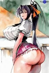 akeno himejima from high school dxd by priestofart