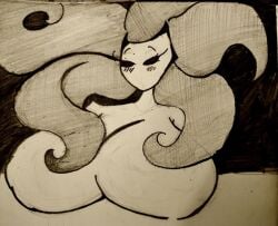 art big_breasts bigboob bigboobs bigbreasts body boob breasts cartoon doodle fan female ink moras originalcharacter pen pencildrawing sketch traditionalart