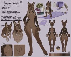 2026 5_fingers anthro areola ass athletic athletic_anthro athletic_female berry big_butt bottomwear bra braided_hair breasts brown_body brown_eyes brown_fur brown_hair brown_nose brush cataclombs cervine close-up clothed clothing color_swatch countershade_torso countershading deer digitigrade english_text eyebrows female fingers flat_colors fluffy fluffy_tail food front_view fruit fur genitals grape hair hair_bun hairbrush hi_res hooves inner_ear_fluff lavender_deer long_ears long_hair looking_at_viewer makeup mammal markings milk model_sheet multicolored_body multicolored_fur navel nipples notebook nude pants pink_areola pink_nipples pink_vulva plant portrait salad short_tail sika_deer small_breasts smile smiling_at_viewer solo sports_bra sportswear spots spotted_body spotted_fur spread_legs spreading tail text thick_thighs tuft underwear vulva yoga yoga_mat yoga_pants