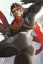 ass ass_focus bara big_ass big_butt bubble_ass bubble_butt dat_ass dat_butt emre emre_sarioglu fat_ass fat_butt gay huge_ass huge_butt jw_lulu large_ass large_butt male male_only overwatch overwatch_2 round_ass round_butt showing_ass solo thick_ass thick_butt