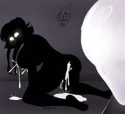 1futa1girl 1girls ass big_breasts boobs_and_butt_pose cum cum_in_ass cum_in_pussy cum_inside dripping_milk feet filled_with_cum futanari futanari/female glitch_productions hips j_(murder_drones) meisen_xp milk_leaking milking_breasts murder_drone murder_drones pleased_expression serial_designation_j stuffed_ass tessa_elliot