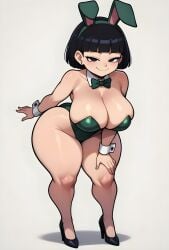 1girls aged_up ai_generated bedroom_eyes big_ass big_breasts big_butt brasil_louco bubble_ass bubble_butt bunny_costume bunny_ears bunnysuit clothed clothed_female curvaceous curvy curvy_body curvy_female curvy_figure dragon_ball dragon_ball_super female female_focus female_human female_only full_body full_clothed fully_clothed gigantic_ass huge_breasts large_ass looking_at_viewer pan_(dragon_ball) seducing seducing_viewer seductive seductive_look seductive_pose seductive_smile sexy sexy_body sexy_pose shortstack shueisha simple_background solo solo_female solo_focus tagme thick thick_ass thick_body thick_butt thick_legs thick_thighs toei_animation white_background