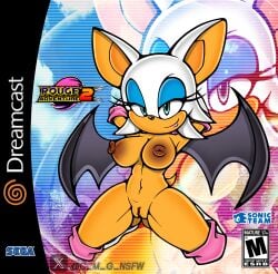 2026 accurate_art_style bat big_breasts big_nipples blue_eyes boobs breasts brown_nipples c_m_g_nsfw dreamcast ears female female_only furry furry_ears furry_only gloves lips lipstick looking_at_viewer nipples nude nude_female nudity pussy pussy_lips rouge_the_bat sega sexy_pose smile sonic_(series) sonic_adventure_2 sonic_team sonic_the_hedgehog_(series) tail thick_thighs thighs white_fur