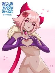 big_ass big_breasts brawl_stars female hair horny hot human melodie_(brawl_stars) pink_eyes pink_hair sexy sexy_body sexy_pose