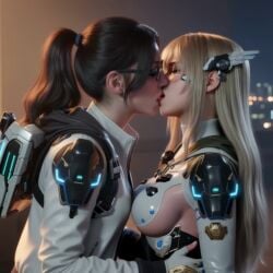 ai_generated animated dia_elias_(the_first_descendant) gley_(the_first_descendant) incest kissing mother_and_daughter tagme the_first_descendant video yuri