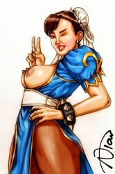 2d bronxboy79 busty chun-li female female_focus female_only hourglass_figure nude nude_female nudity street_fighter tagme wide_hips