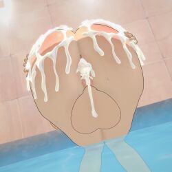 3d ahe_gao artist_upload balls bath bathtub bent_over_furniture cum_in_pussy cum_on_ass cum_on_floor dripping_cum excessive_cum futa_only futanari hands_on_ass koikatsu kujikawa_rise leaking_cum leaking_cum_from_pussy my2cents.if_(artist) persona persona_4 persona_4_the_golden self_upload solo_futa spreading_cheeks sweat sweating sweaty tagme