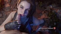 1girls 3d animated bedroom_eyes blue_eyes brown_hair bulgingsenpai clothed_female_nude_male clothing cum cum_on_face cumshot dirty ejaculation eye_contact eyebrows face faceless_male facial female fingerless_gloves gloves handjob jill_valentine jill_valentine_(sasha_zotova) longer_than_30_seconds male male_pov open_mouth orgasm outdoors outside penis penis_on_face pixiewillow police police_uniform policewoman pov pov_eye_contact resident_evil resident_evil_3 resident_evil_3_remake sfm short_hair sound sweat video volkor