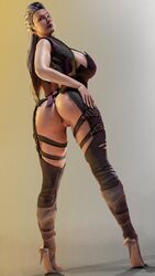 sindel from mortal kombat by garean